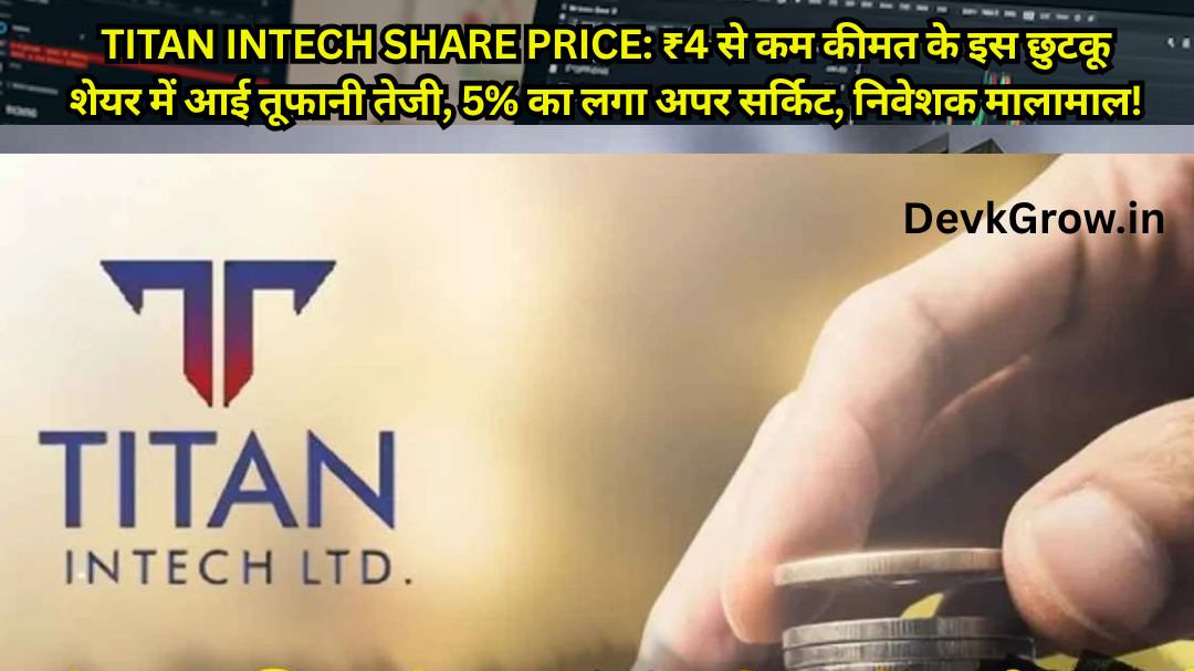Titan Intech Share Price
